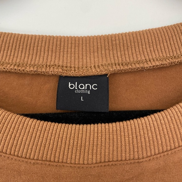 Shoulder pads mini dress in camel - Picture 5 of 7